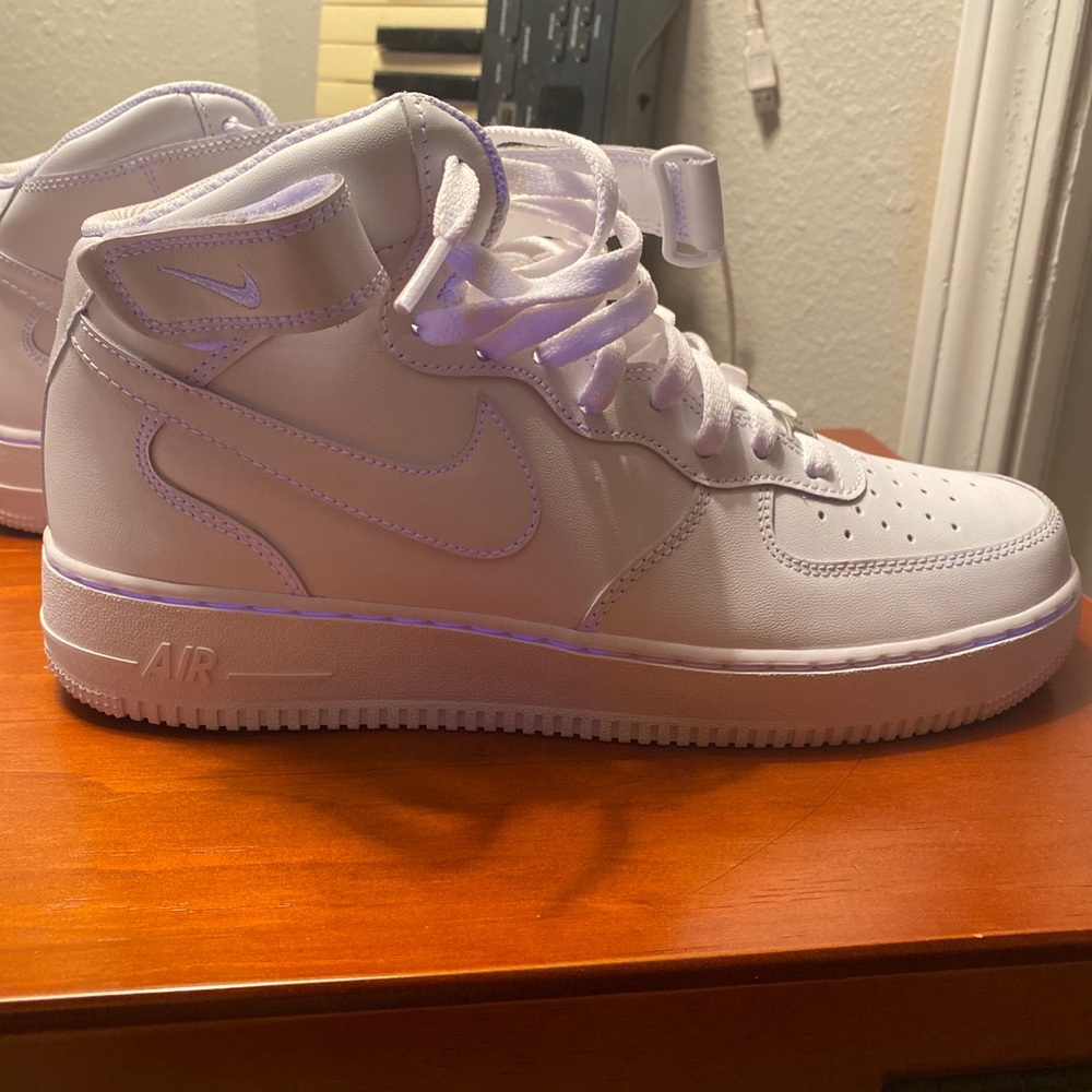 Nike mid top Air Force Ones